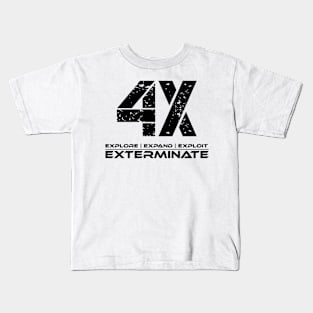 4X (Light Shirts) Kids T-Shirt